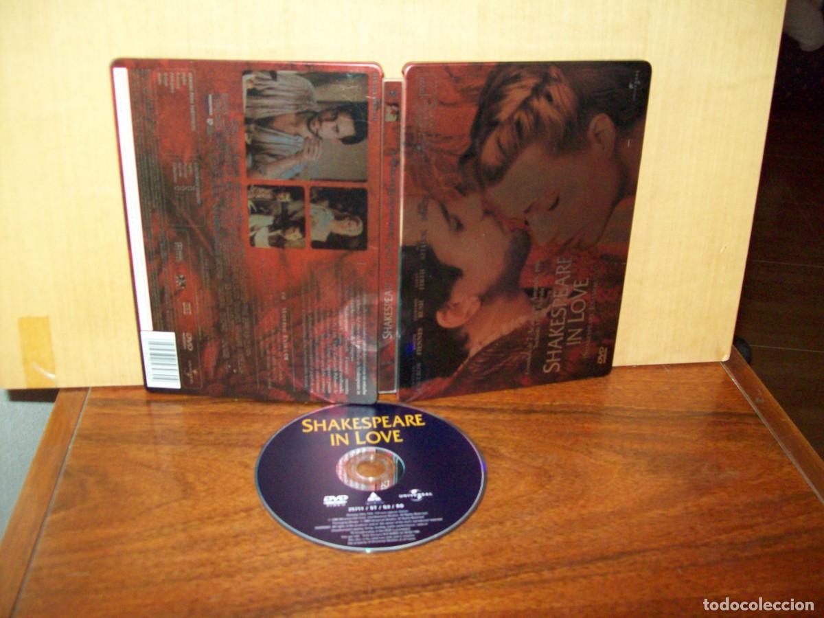 Cajas y cajitas met&aacute;licas: SHAKESPEARE IN LOVE - DVD CAJA METALICA EDICION COLECCIONISTA - DIRIGIDA POR JOHN MADEN
