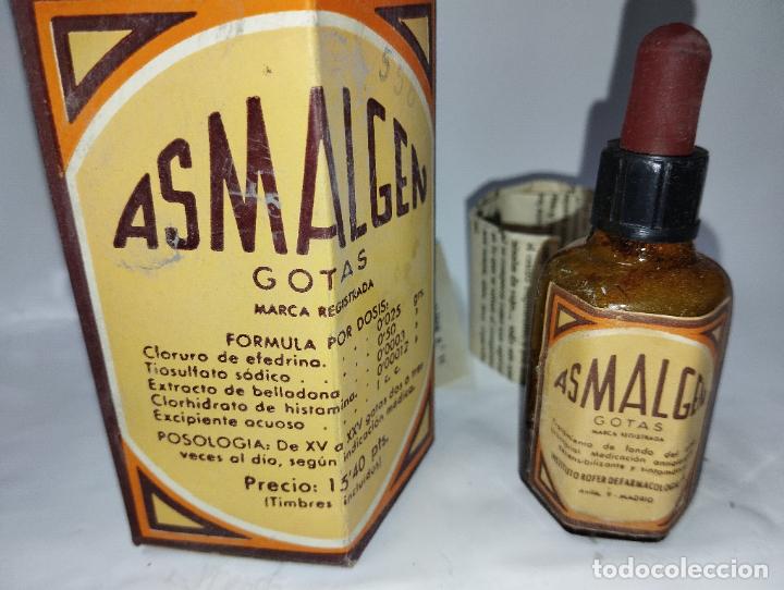 Cajas y cajitas metálicas: CAJA DE FARMACIA ASMAGEN CON EFEDRINA // MEDICAMENTO ANTIGUO