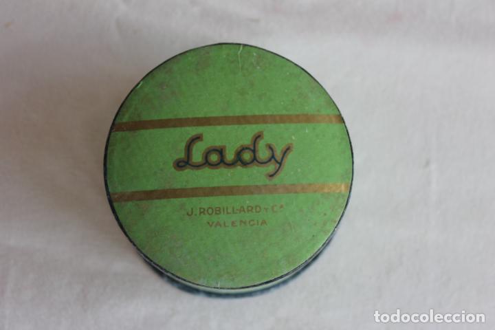 Caixas e caixinhas met&aacute;licas: RESERVADA POLVOS DE ARROZ LADY ROBILLARD Y CIA VALENCIA