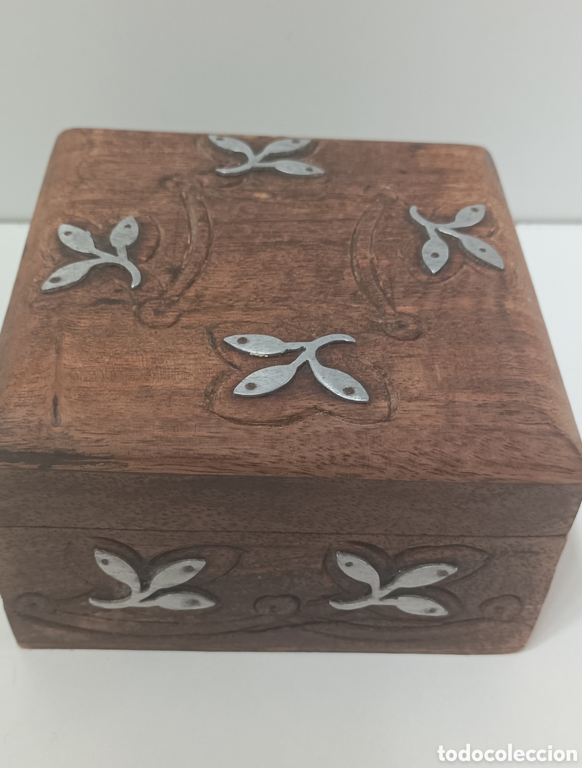Cajas y cajitas met&aacute;licas: CAJA DE MADERA COQUETA - Foto 4