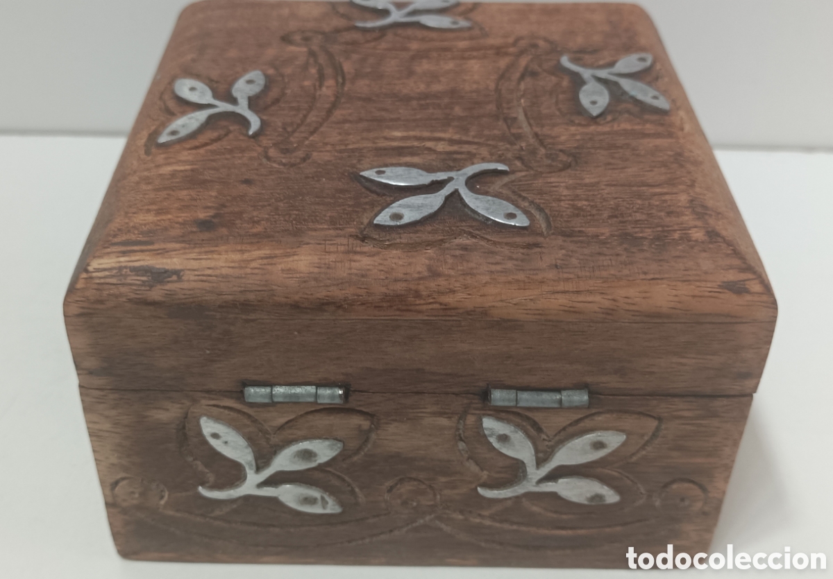 Cajas y cajitas met&aacute;licas: CAJA DE MADERA COQUETA - Foto 5