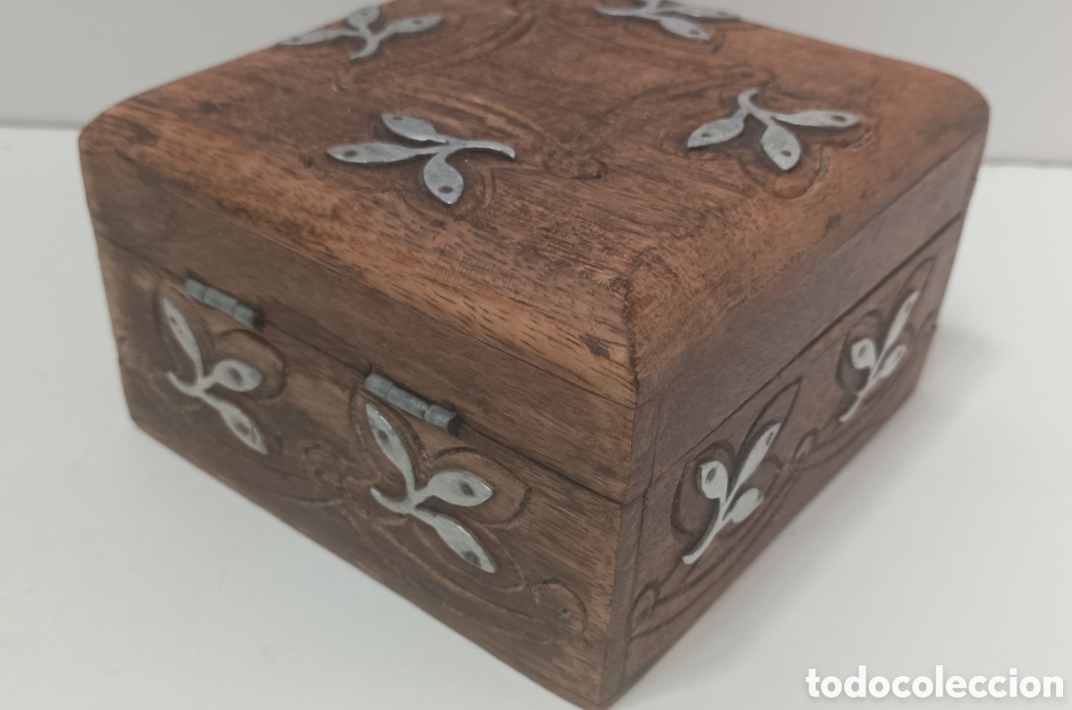 Cajas y cajitas met&aacute;licas: CAJA DE MADERA COQUETA - Foto 6