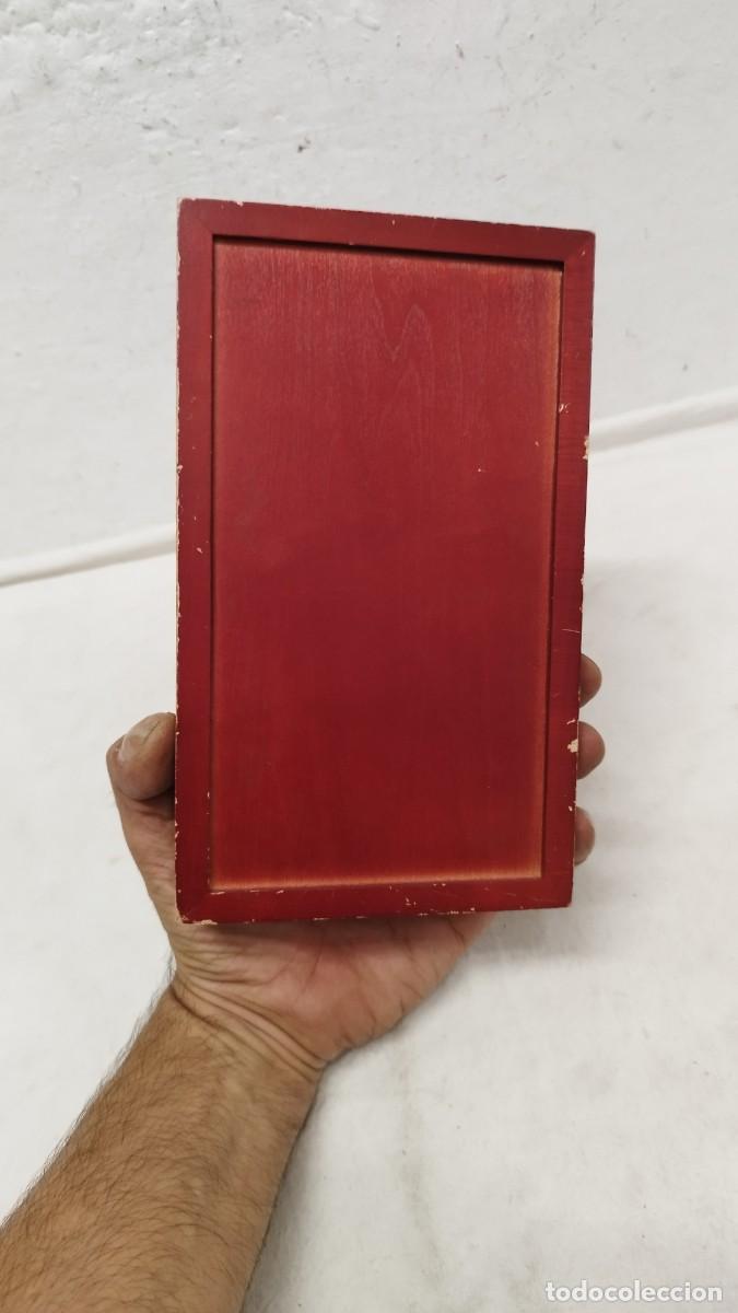 Cajas y cajitas met&aacute;licas: Antigua Caja Expositora,de Madera. - Foto 7