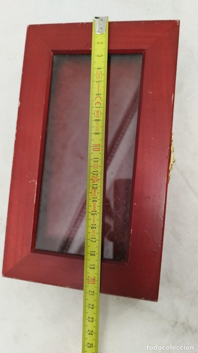 Cajas y cajitas met&aacute;licas: Antigua Caja Expositora,de Madera. - Foto 8