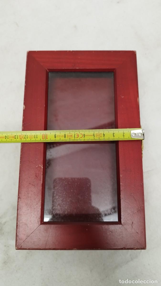 Cajas y cajitas met&aacute;licas: Antigua Caja Expositora,de Madera. - Foto 9