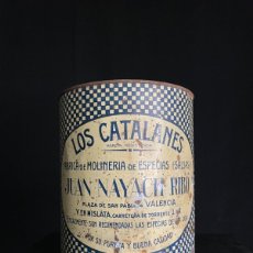 Cajas y cajitas metálicas: GRAN BOTE LOS CATALANES - JUAN NAYACH - VALENCIA