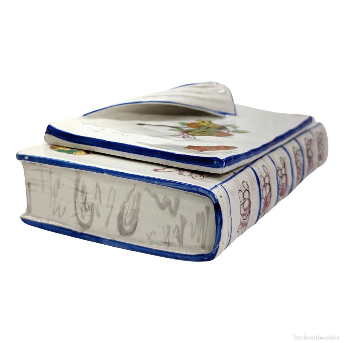 Cajas y cajitas met&aacute;licas: Boite Art Nouveau Majorelle (Nancy) en porcelaine 1900