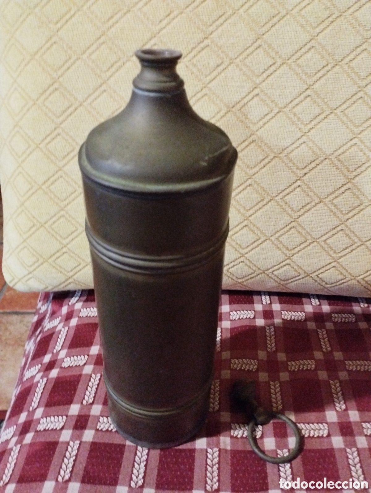 Cajas y cajitas met&aacute;licas: Antiguo termo calentador - Foto 4