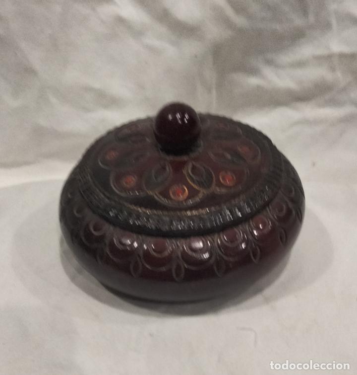 Cajas y cajitas met&aacute;licas: Joyero cajita de madera.