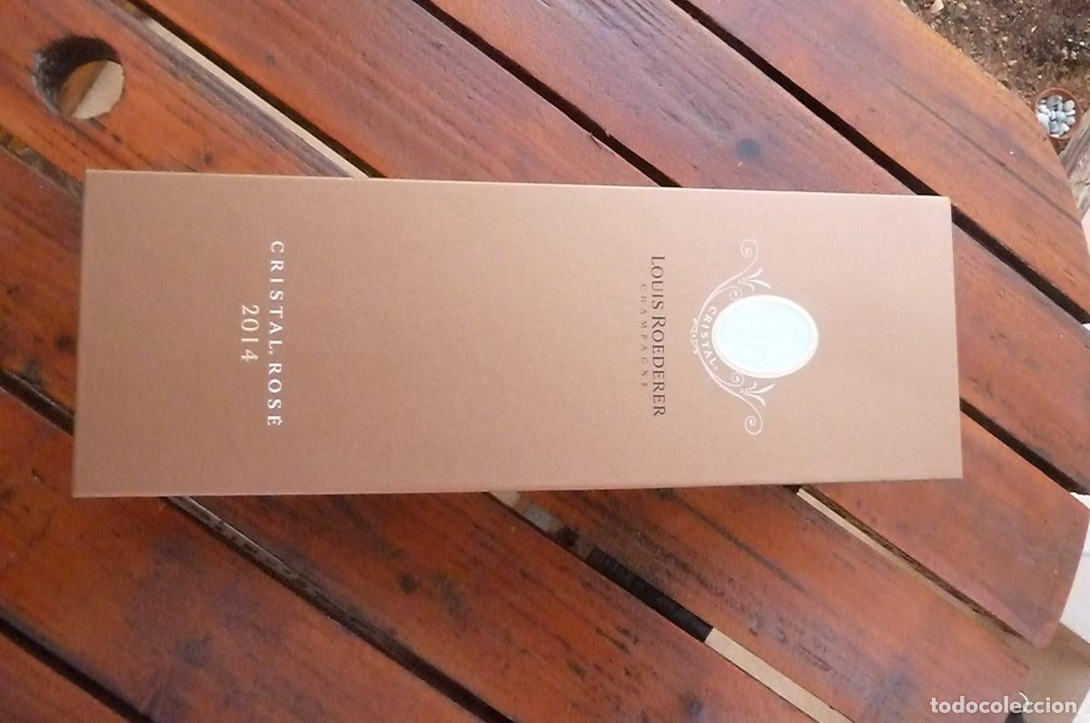 Cajas y cajitas met&aacute;licas: Caja Louis Roederer Cristal Ros&eacute; 2014. Vac&iacute;a