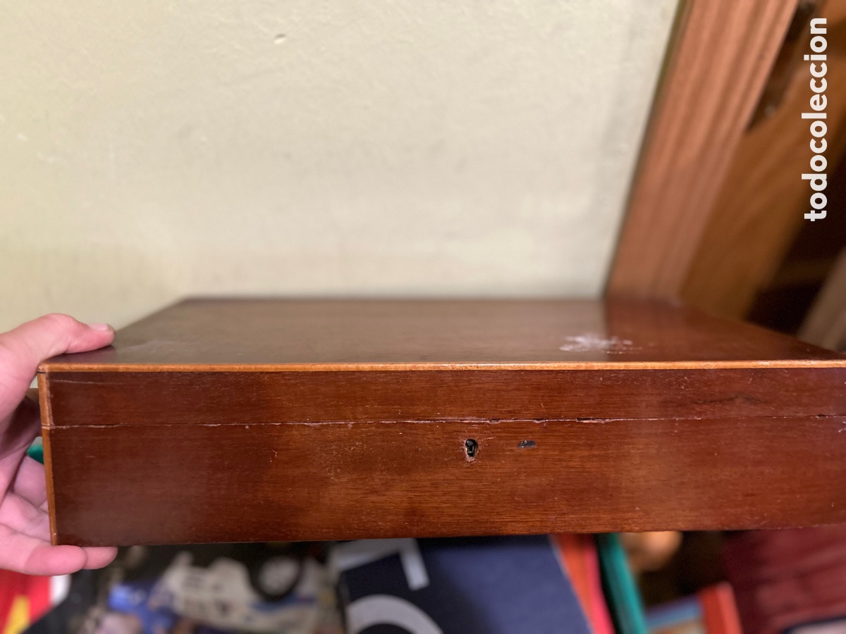 Cajas y cajitas met&aacute;licas: CAJA MADERA CON CIERRE SIN LLAVE - Foto 3