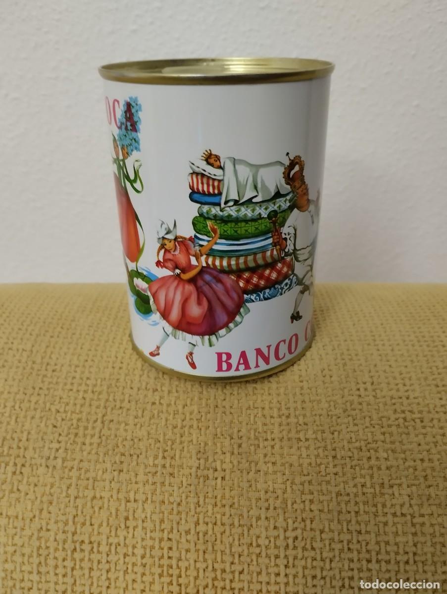 Cajas y cajitas met&aacute;licas: Hucha antigua Banco Coca - Foto 3