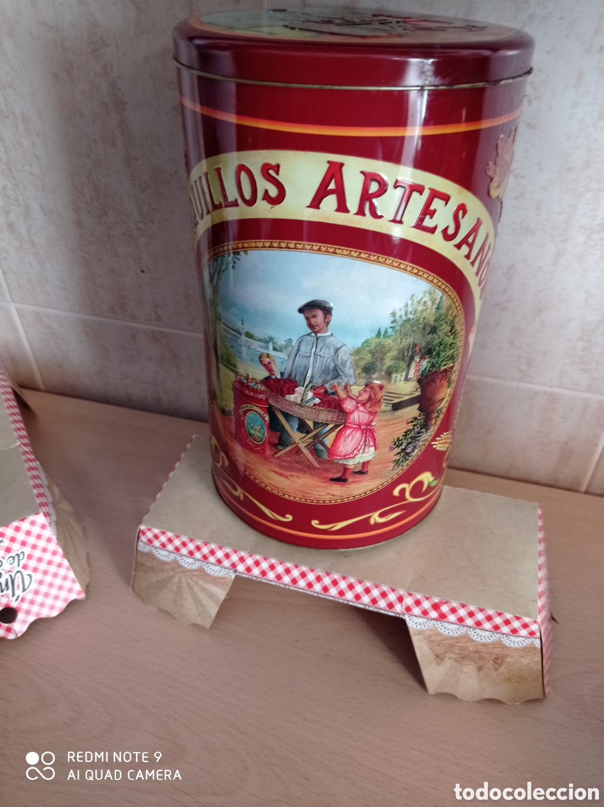 Caixas e caixinhas met&aacute;licas: LATA BARQUILLOS ARTESANOS -GRAN TAMA&Ntilde;O