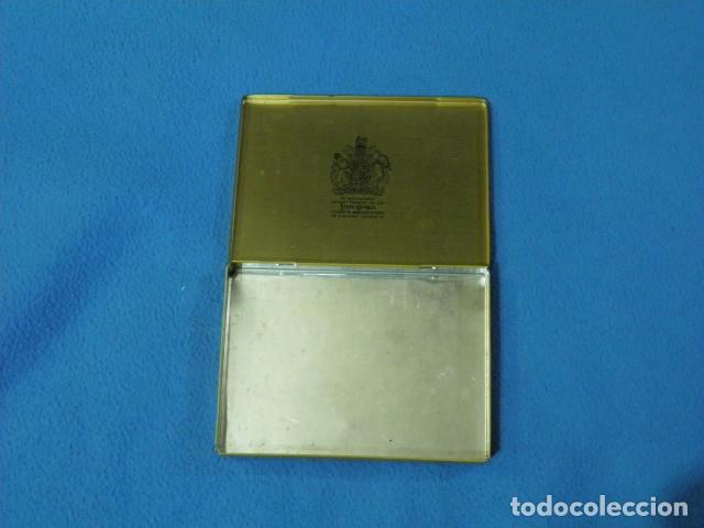 Cajas y cajitas met&aacute;licas: Antigua caja de tabaco 555 State Express - Foto 2
