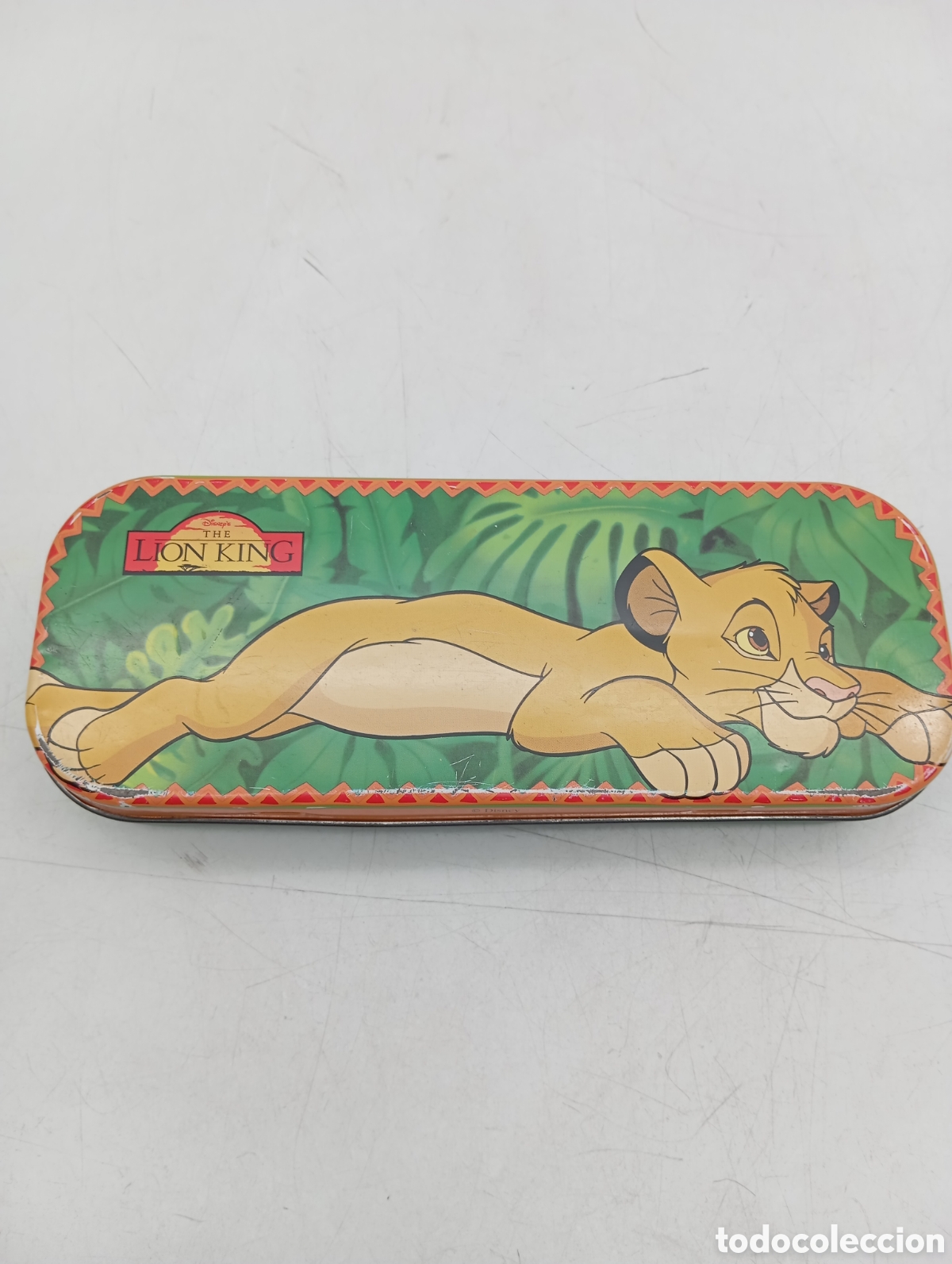 Casse e cassette metalliche: Estuche de lata vintage Lion King