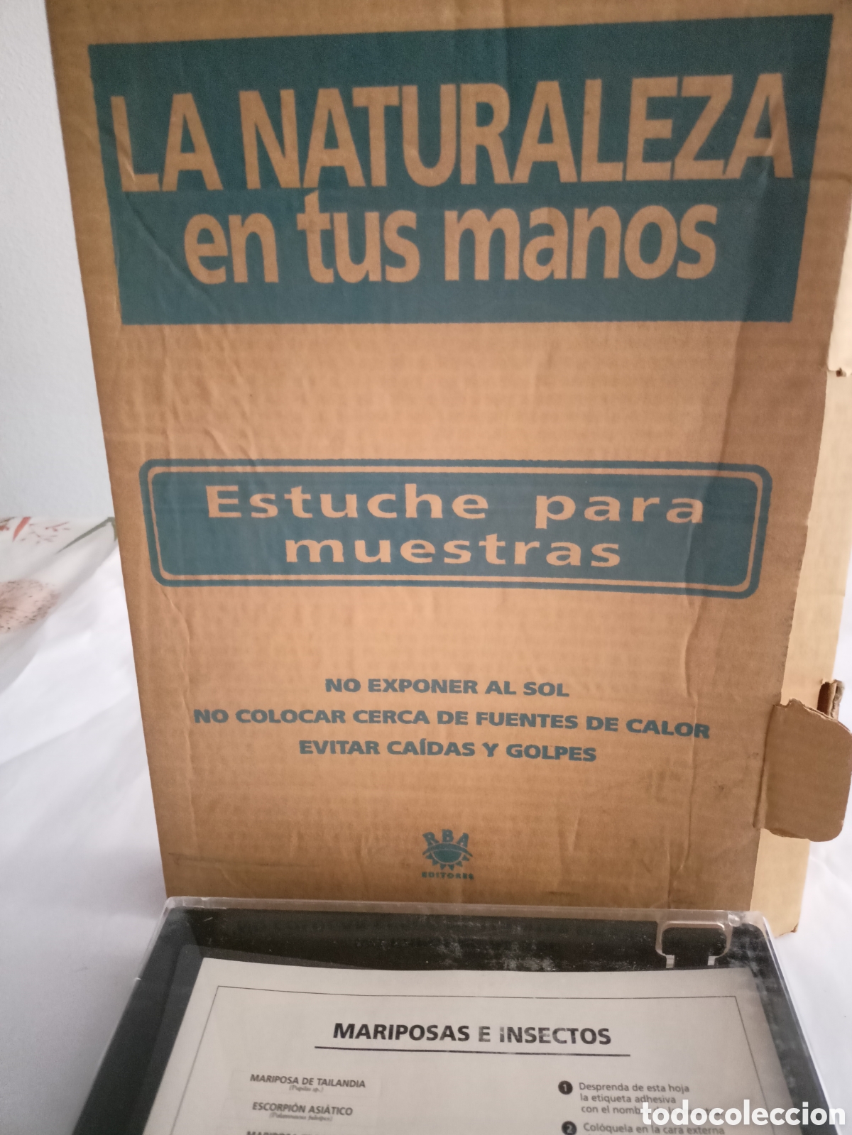 Cajas y cajitas met&aacute;licas: Estuche. La naturaleza en tus manos. Ed RBA coleccionable