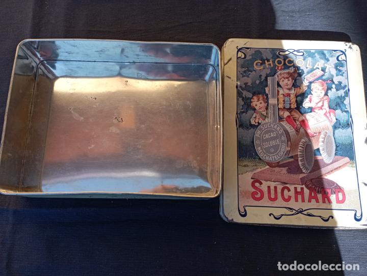 Cajas y cajitas met&aacute;licas: CAJA CHOCOLAT SUCHARD. - Foto 2