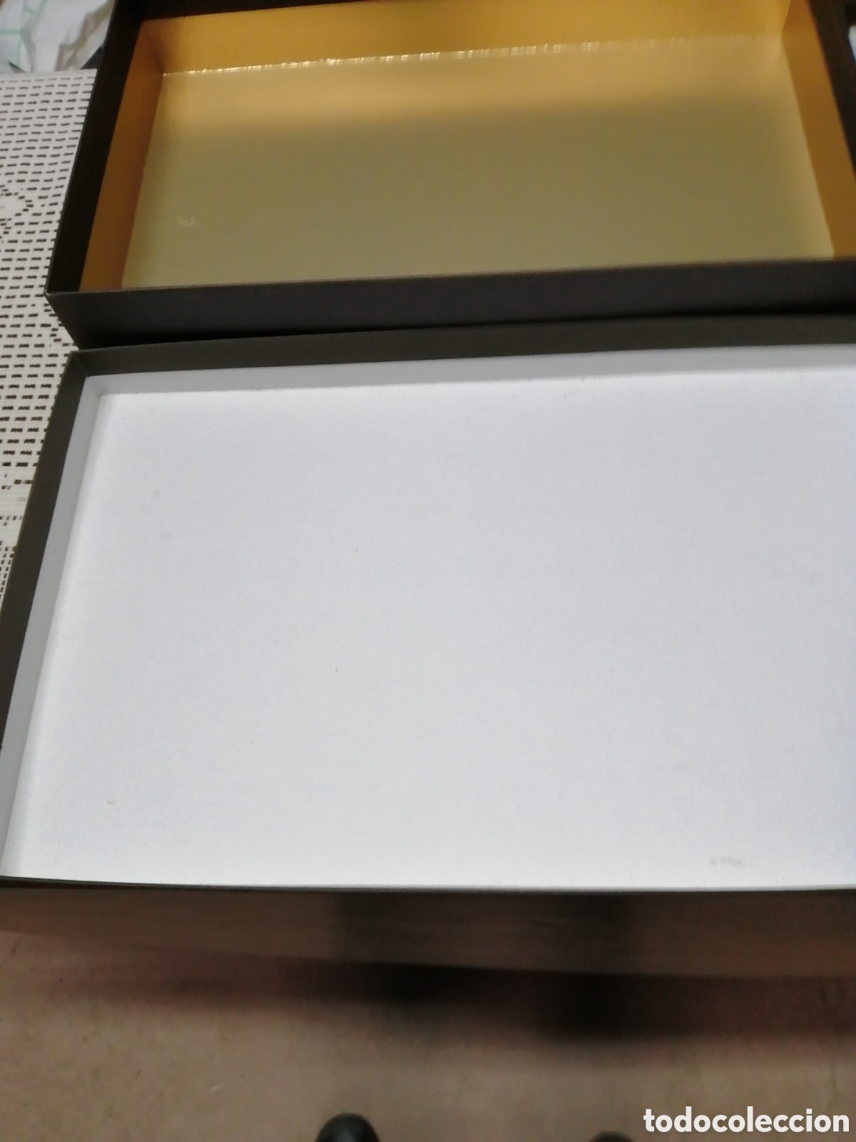 Cajas y cajitas met&aacute;licas: CAJA VAC&Iacute;A MASSIMO DUTTI - Foto 3