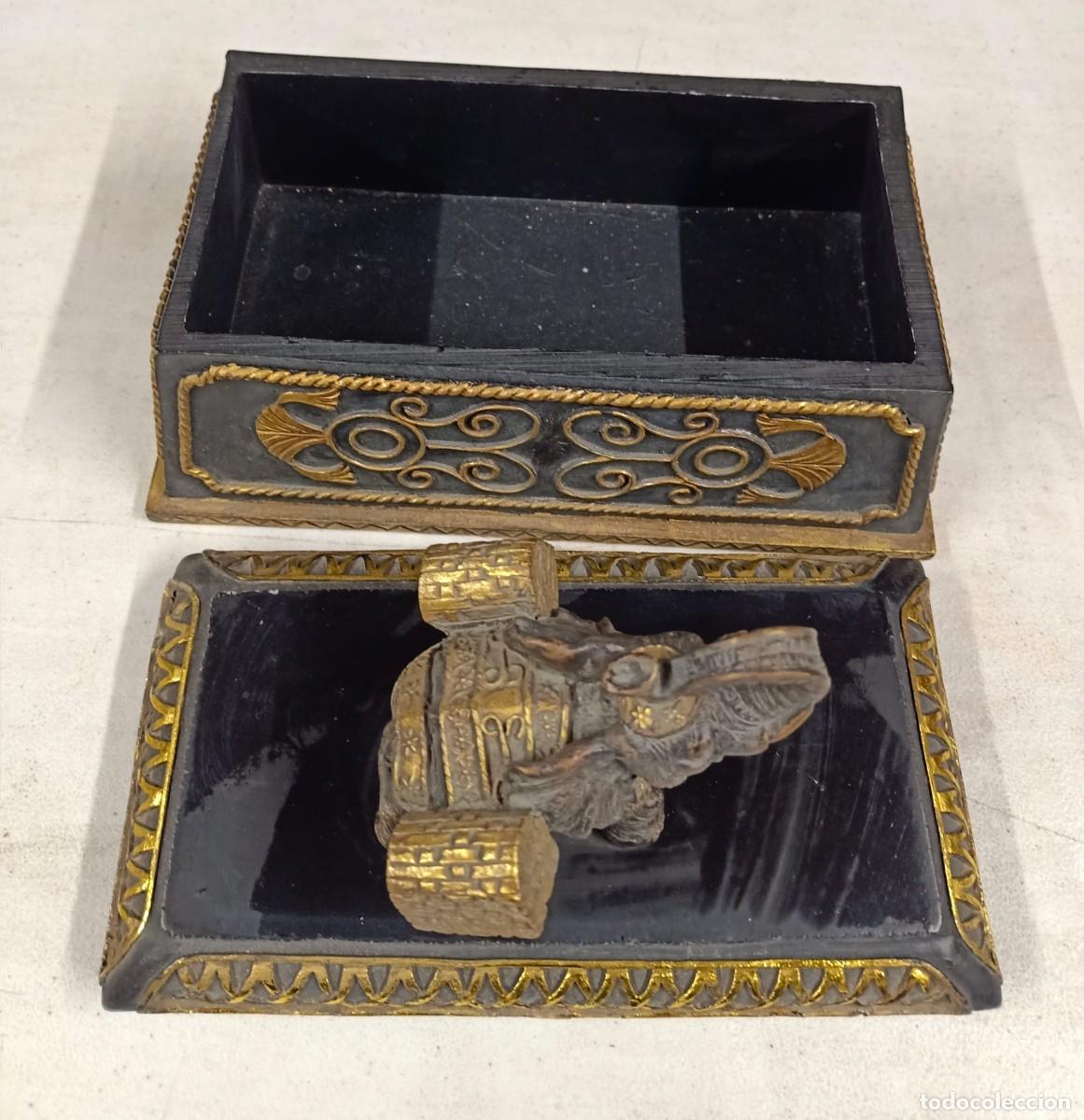Cajas y cajitas met&aacute;licas: Caja india elefante - Foto 2