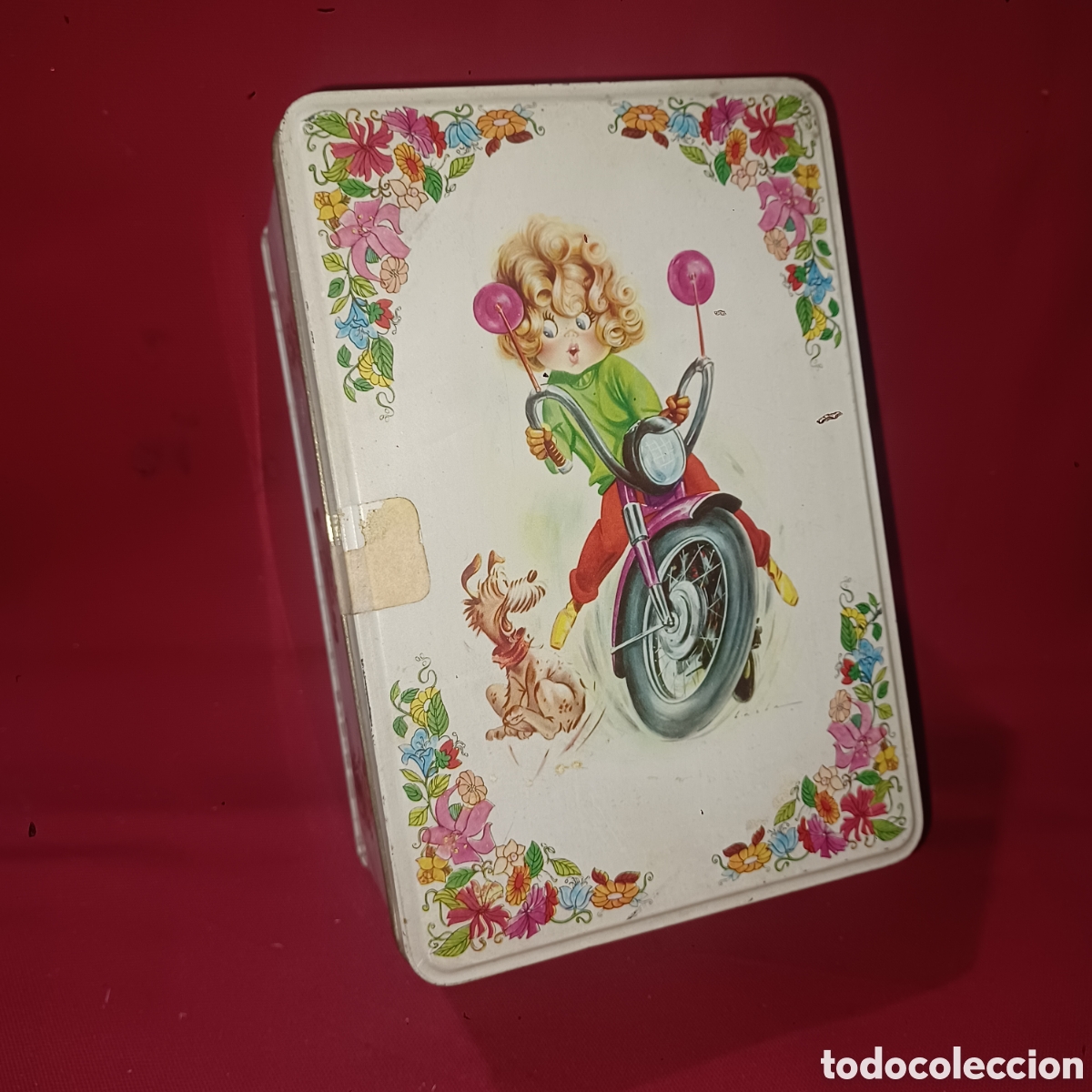 Cajas y cajitas met&aacute;licas: Caja publicidad de Colaca Cola Cao