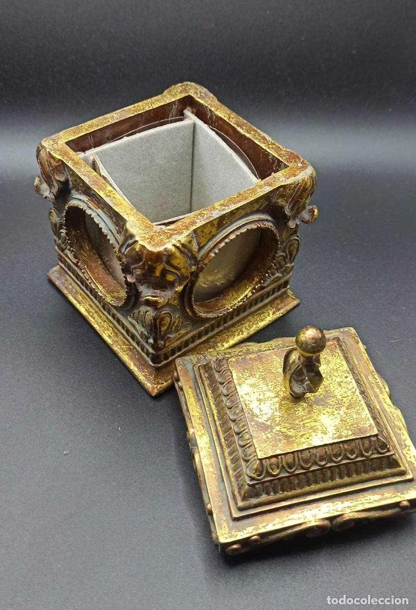 Cajas y cajitas met&aacute;licas: Caja Dorada estilo Barroco - Foto 2