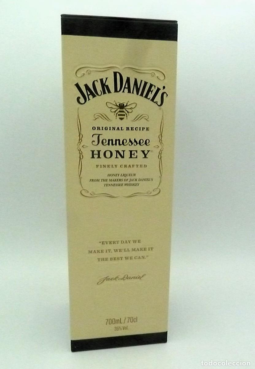 Cajas y cajitas met&aacute;licas: Caja met&aacute;lica Jack Daniels edici&oacute;n Honey. Vac&iacute;a