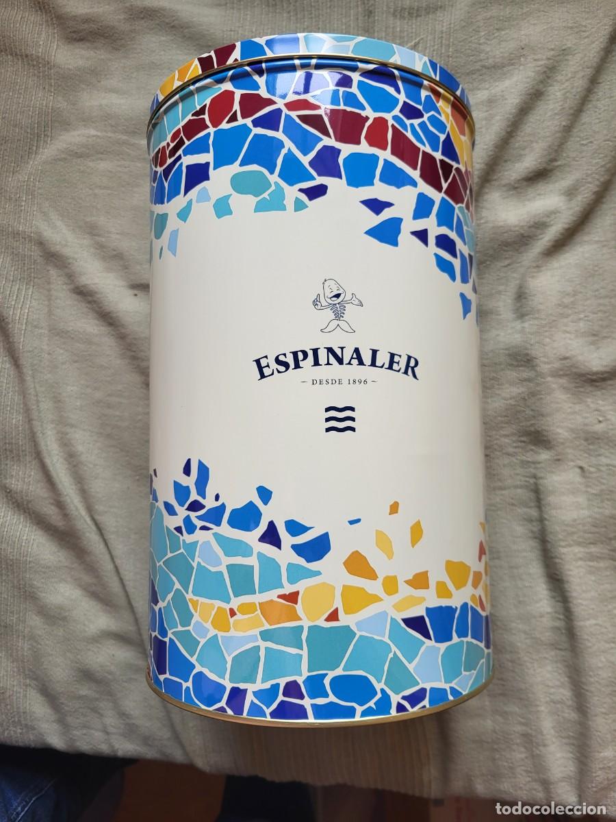 Cajas y cajitas met&aacute;licas: BOTE DE LATA SERIGRAFIADA ESPINALER - Foto 1