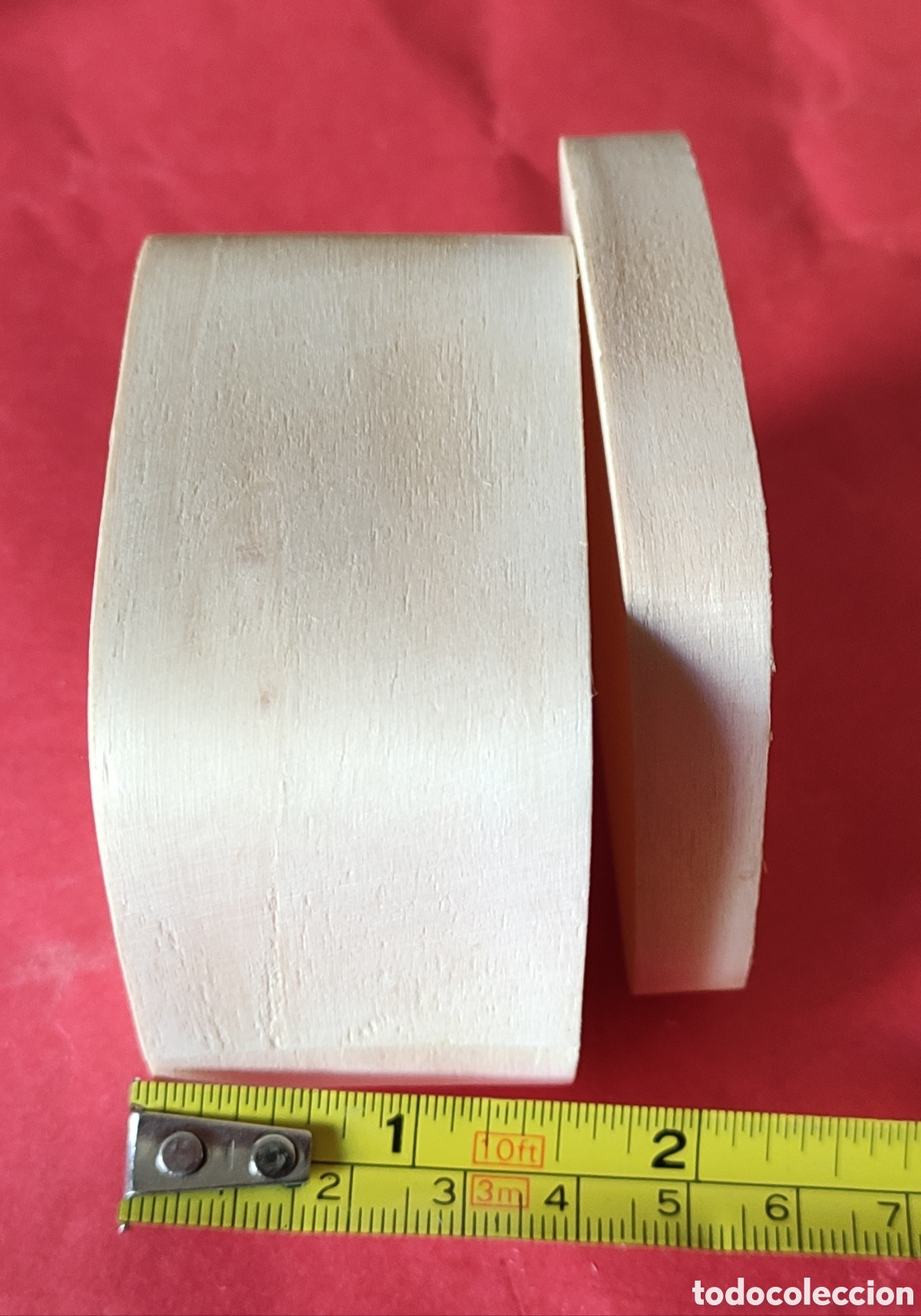 Cajas y cajitas met&aacute;licas: Lote de 9 cajitas de madera - Foto 4