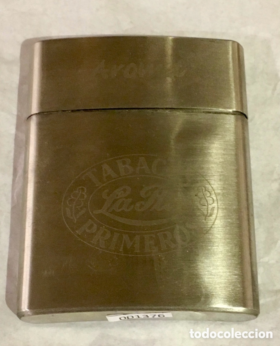 Boxes and metal boxes: Pitillera para puritos. AROMAS LA PAZ.
