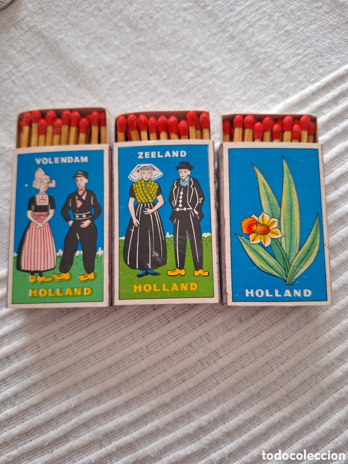 Cajas y cajitas met&aacute;licas: 3 cajitas de cerillas de Holanda - Foto 3