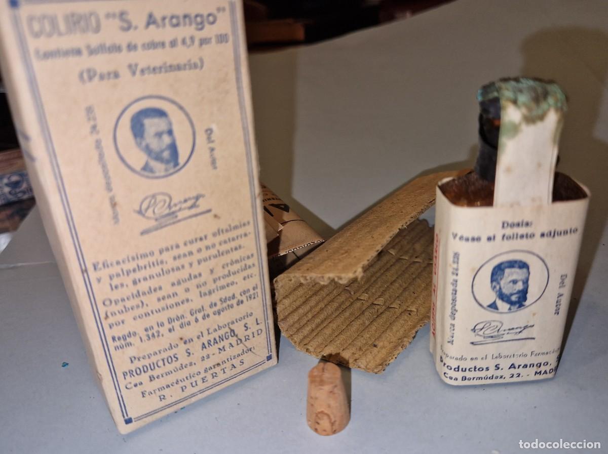 Cajas y cajitas met&aacute;licas: ANTIGUO MEDICAMENTO, COLIRIO ARANGO - - Foto 1