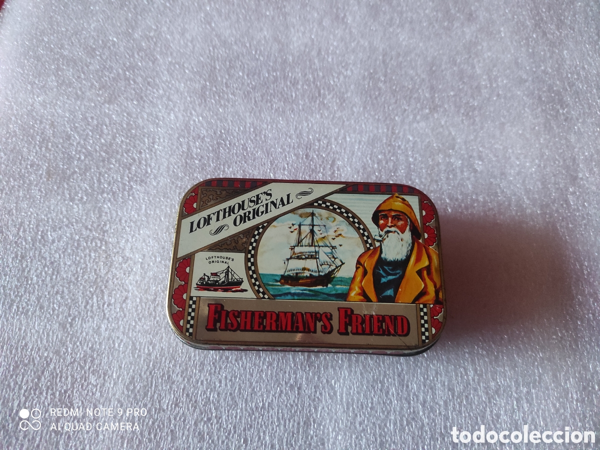 Cajas y cajitas met&aacute;licas: Caja de chapa, FISHERMANS FRIEND