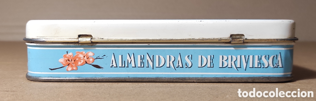 Cajas y cajitas met&aacute;licas: CAJA DE LATA - ALMENDRAS DE BRIVIESCA - Foto 4