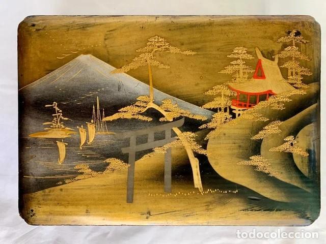 Cajas y cajitas met&aacute;licas: Caja Antigua Japonesa - Foto 1
