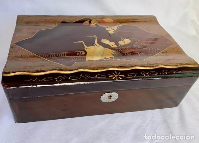 Cajas y cajitas met&aacute;licas: Caja Antigua Japonesa - Foto 2