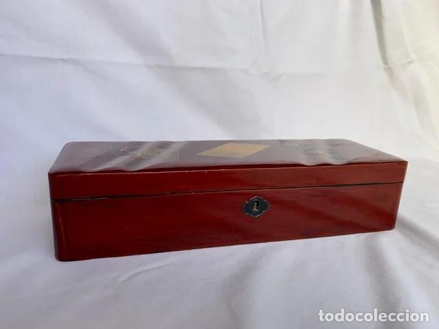 Cajas y cajitas met&aacute;licas: Caja Antigua Japonesa - Foto 2