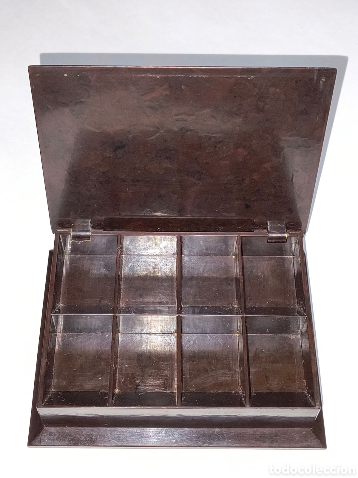Cajas y cajitas met&aacute;licas: JOYERO, CAJA DE BAQUELITA CON COMPARTIMIENTOS PARA JOYAS, SELLOS, ETC. 1920-1940. BAKELITE RENTER&Iacute;A