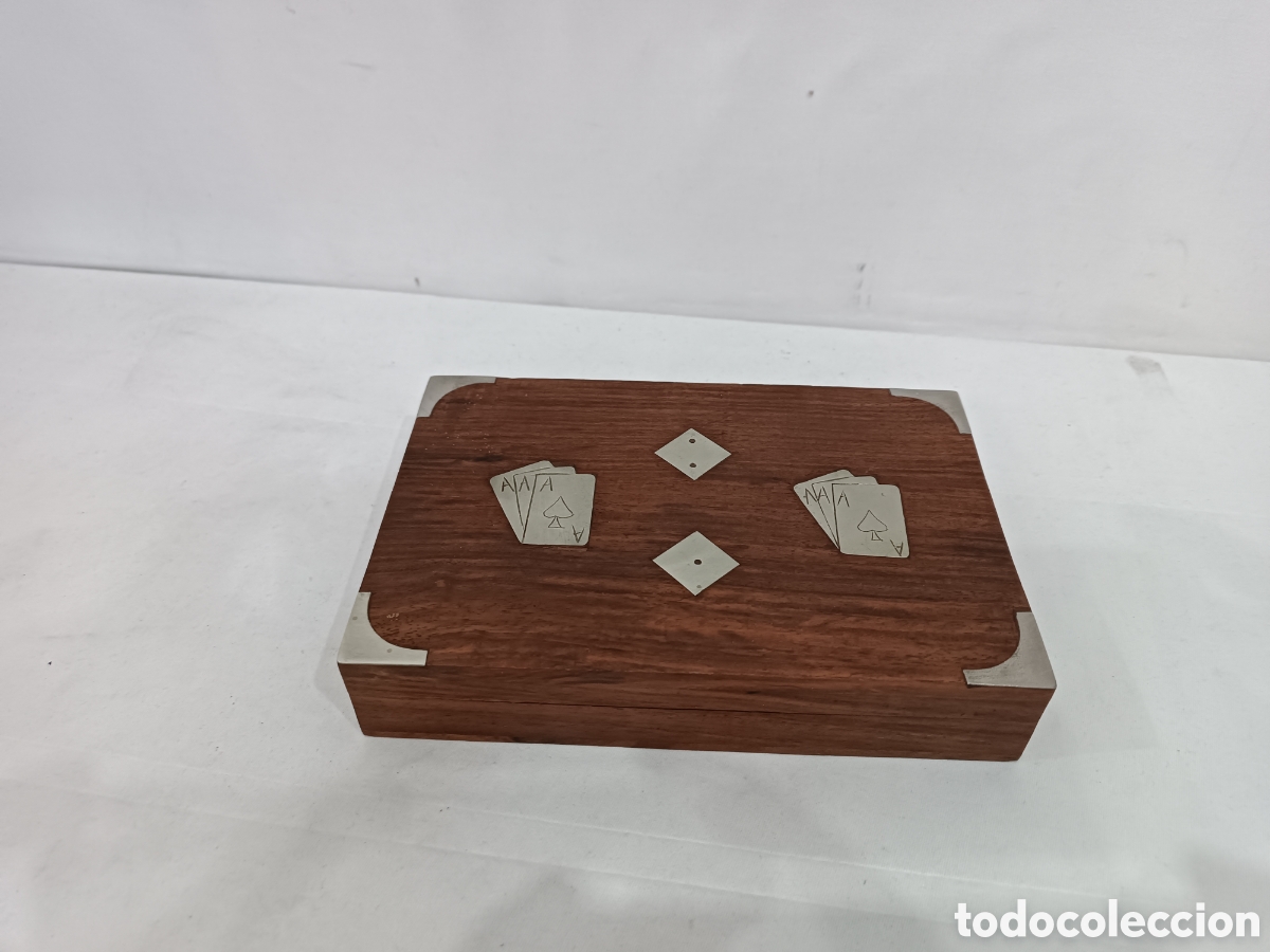 Cajas y cajitas met&aacute;licas: CAJA DE MADERA PARA BARAJAS - Foto 2
