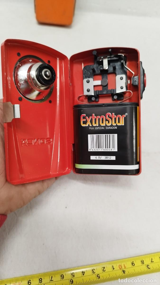 Cajas y cajitas met&aacute;licas: 2 Antiguas Linternas de petaca sin probar - Foto 8