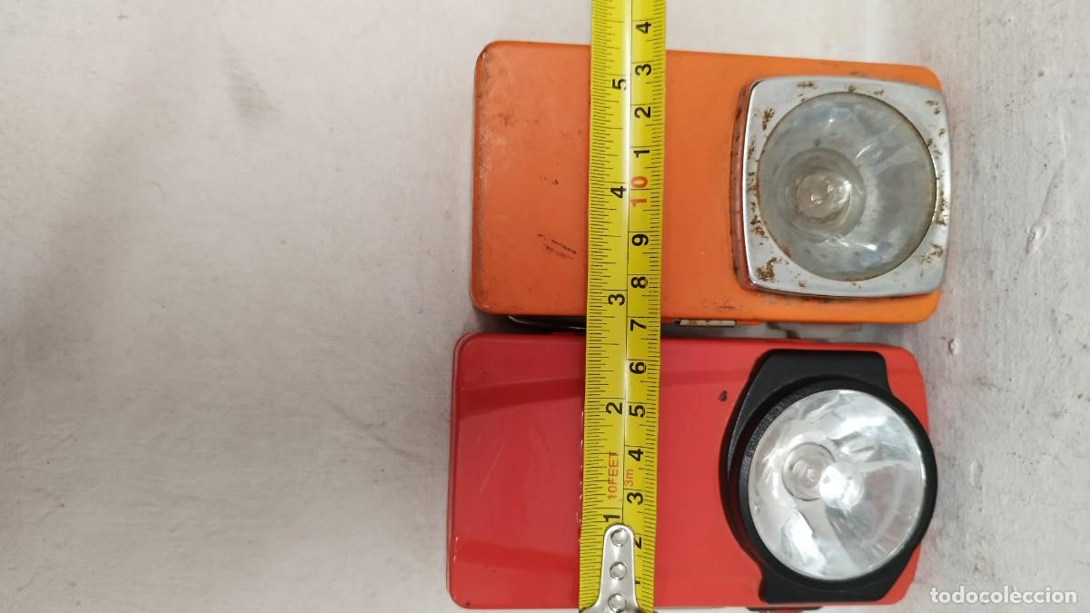 Cajas y cajitas met&aacute;licas: 2 Antiguas Linternas de petaca sin probar - Foto 18