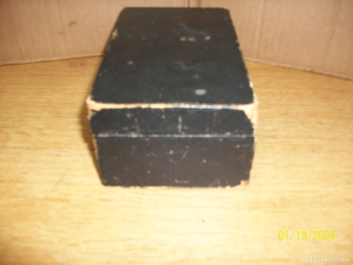 Cajas y cajitas met&aacute;licas: ANTIGUA CAJA DE MADERA - Foto 3