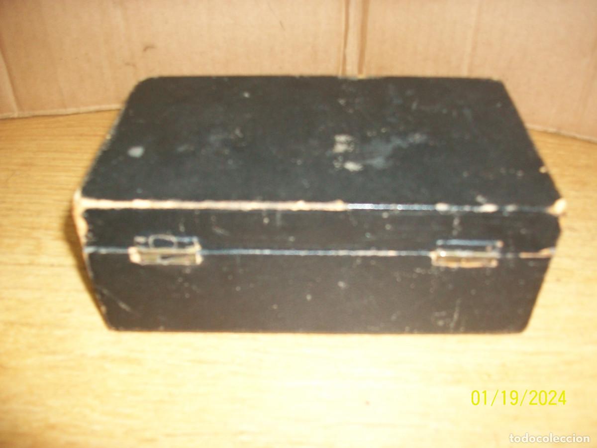 Cajas y cajitas met&aacute;licas: ANTIGUA CAJA DE MADERA - Foto 4