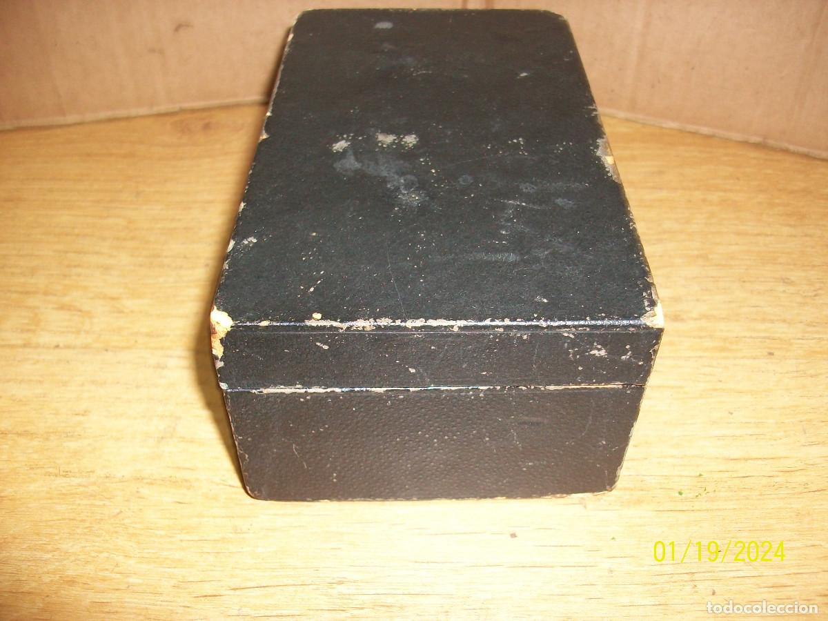 Cajas y cajitas met&aacute;licas: ANTIGUA CAJA DE MADERA - Foto 5