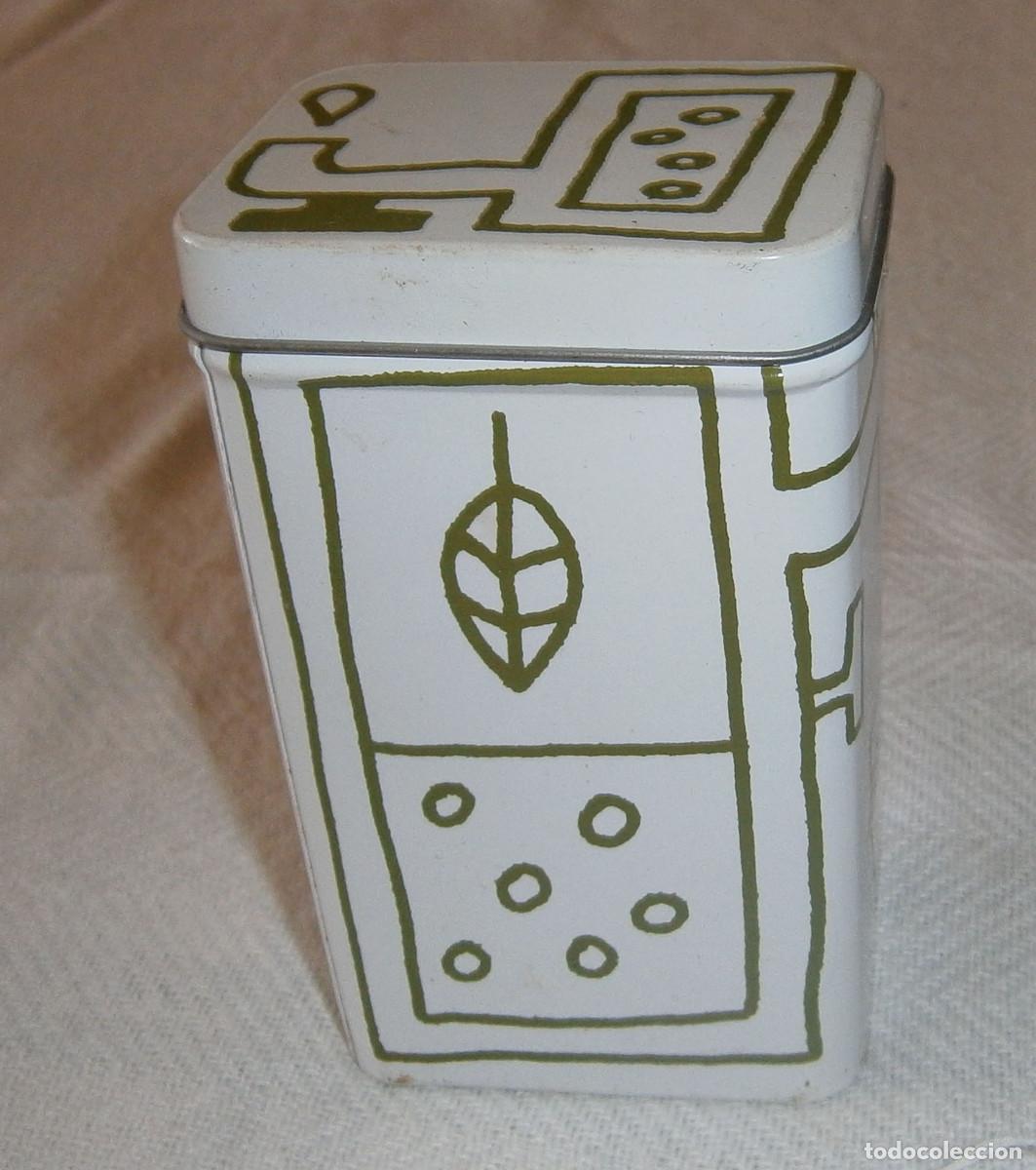 Caixas e caixinhas met&aacute;licas: caja bote metalico para galletas o etc...