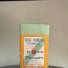 Cajas y cajitas metálicas: GASA HÚMEDA - MORANT VALENCIA - SEGUNDA REPÚBLICA - 1930’S