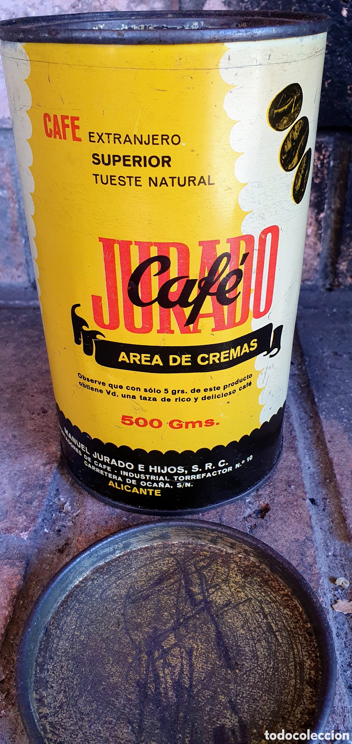 Cajas y cajitas met&aacute;licas: Bote Caf&eacute; Jurado 70s - Foto 2