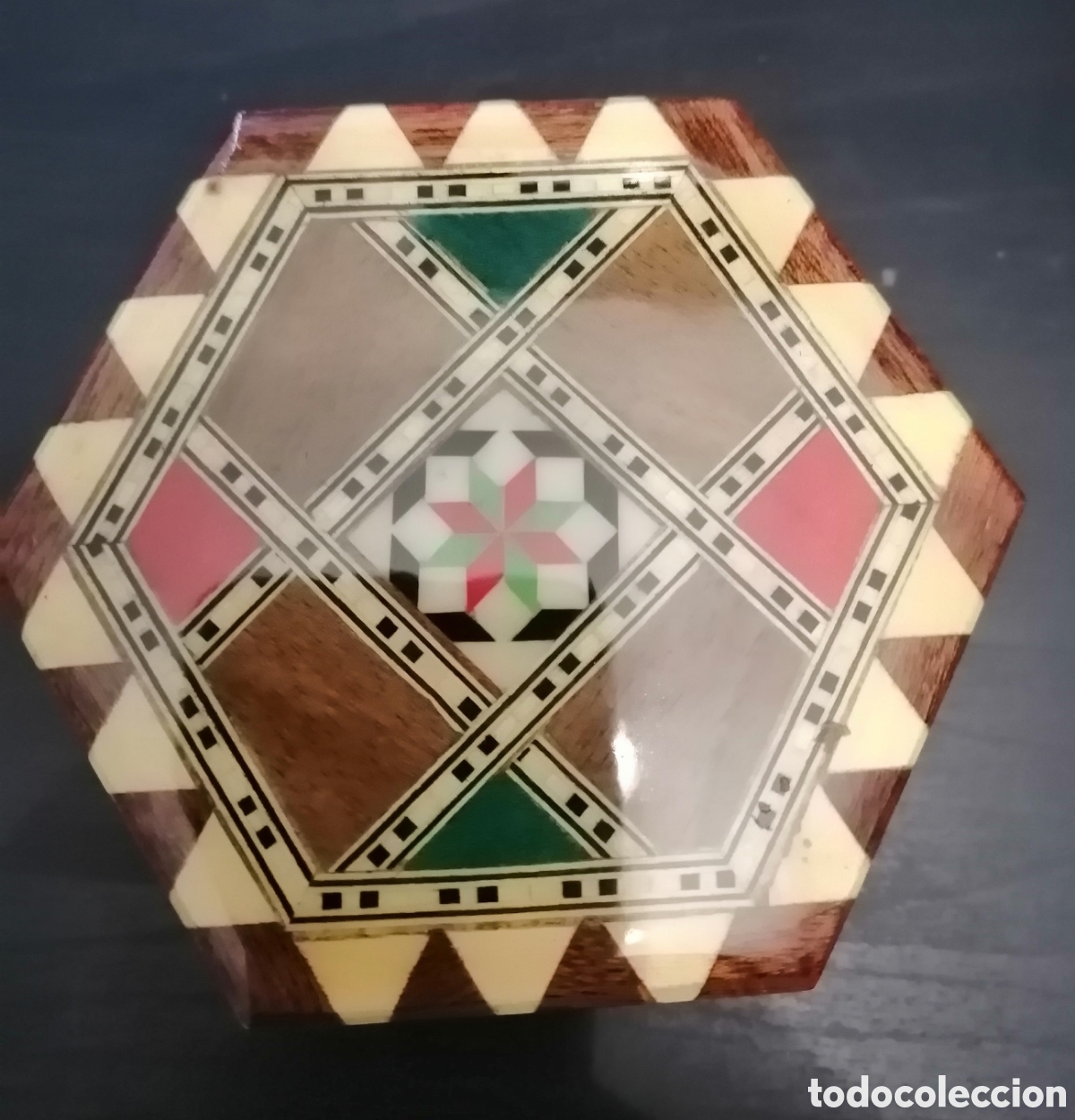 Cajas y cajitas met&aacute;licas: Antiguo joyero artesano Granada