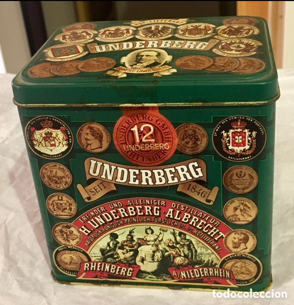 Cajas y cajitas met&aacute;licas: Caja met&aacute;lica. UNDERNERG.