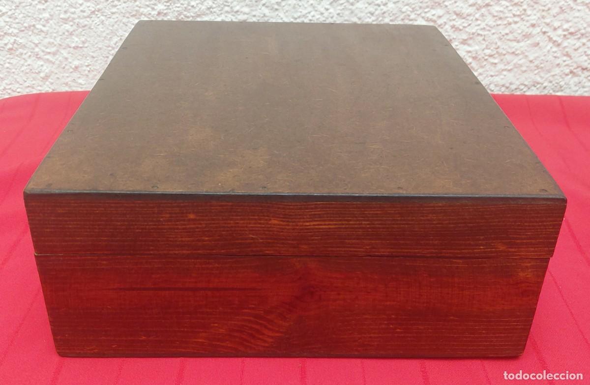 Cajas y cajitas met&aacute;licas: CAJA DE MADERA SIGLO XX - Foto 2
