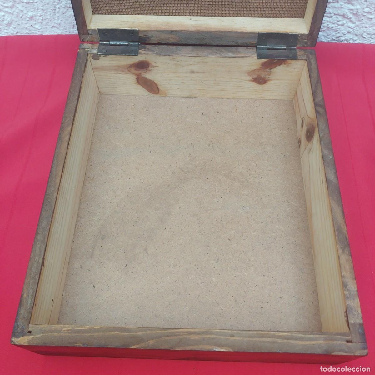 Cajas y cajitas met&aacute;licas: CAJA DE MADERA SIGLO XX - Foto 4